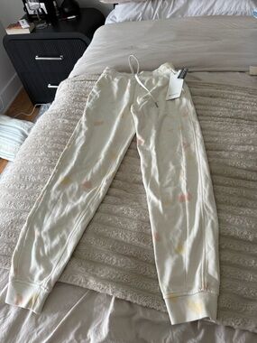 lululemon athletica Cream Tie-Dye Joggers